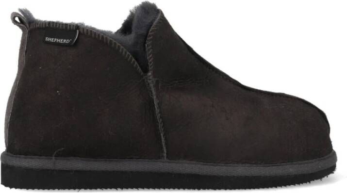 Shepherd Pantoffels Annie 4922066 Zwart , Zwart, Dames