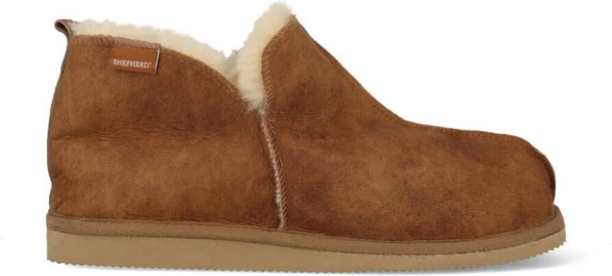 Shepherd Pantoffels Anton 4921052 Bruin , Bruin, Heren