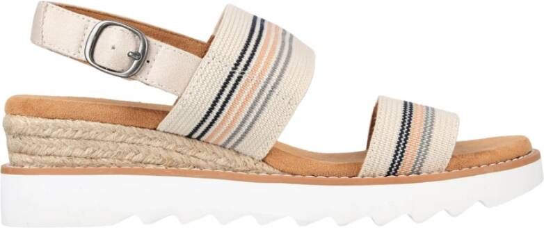 Skechers sandalen woestijn kus hi 113863/ntmt beige , Beige, Dames