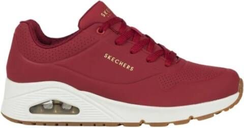 Skechers Sneakers , Rood, Dames