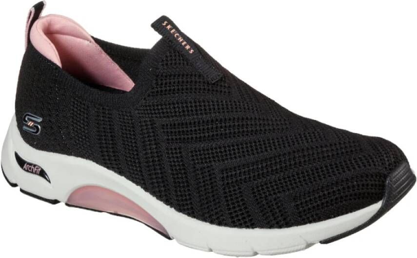 Skechers Sneakers , Zwart, Dames