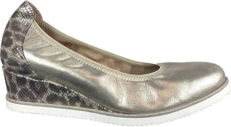 Softwaves 76701 Schoenen Ballerina& , Geel, Dames