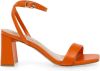 Steve Madden Hoge hiel sandalen , Oranje, Dames online kopen