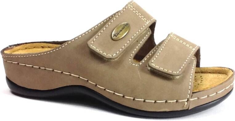 tamaris Damesschoenen Slipper , Beige, Dames