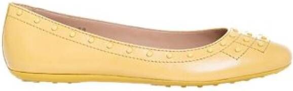 TOD'S Ballerina`s , Geel, Dames