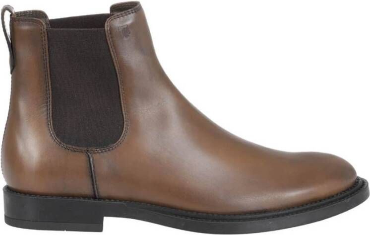 TOD'S Chelsea laarzen , Bruin, Heren