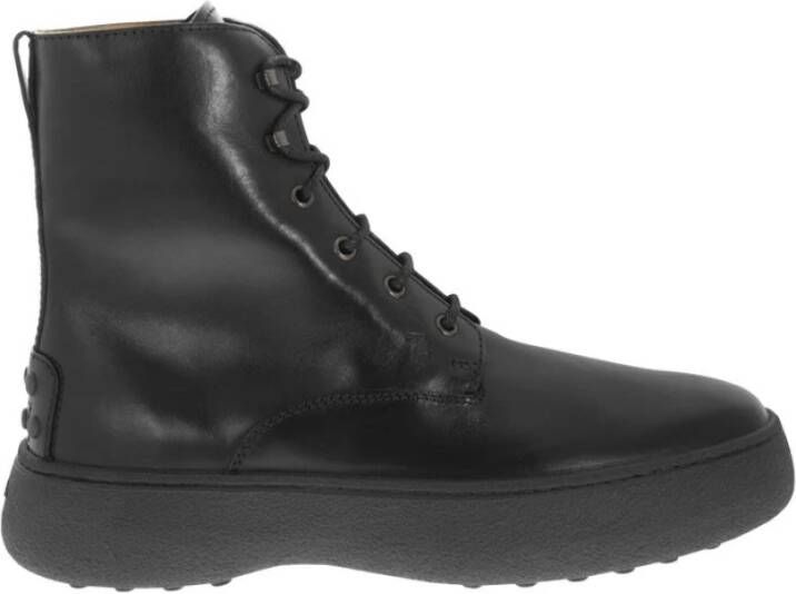 TOD'S Enkel laarzen , Zwart, Heren