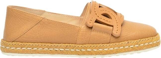 TOD'S Espadrilles , Beige, Dames