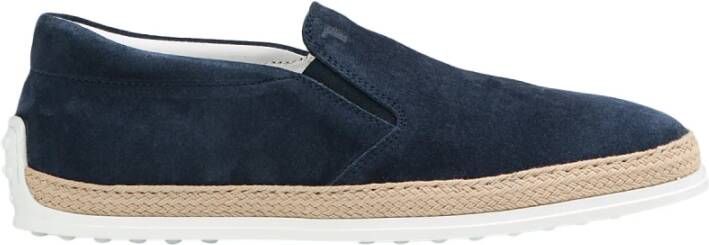 TOD'S Espadrilles Blauw Heren