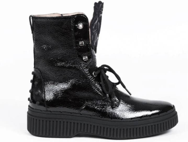 TOD'S Hoge laarzen , Zwart, Dames
