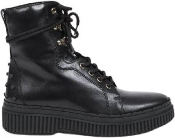 TOD'S Hoge laarzen , Zwart, Dames