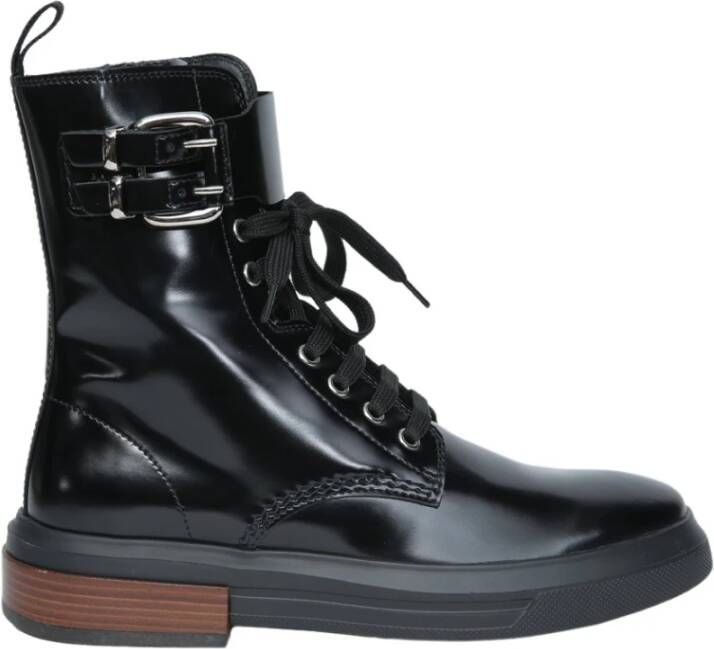 TOD'S Hoge laarzen , Zwart, Dames