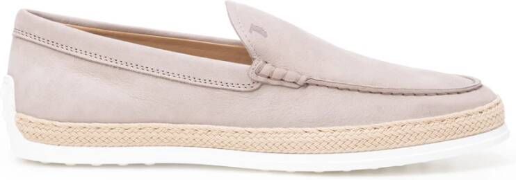 TOD'S Instappers & Slip ons Beige Heren