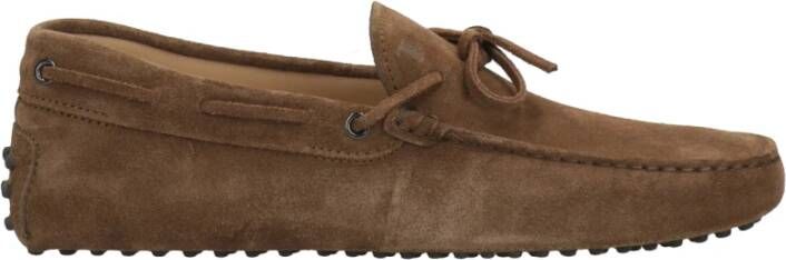 TOD'S Instappers & Slip ons Bruin Heren