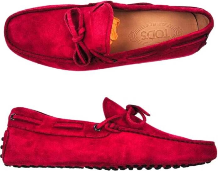 TOD'S Instappers & Slip ons Rood Heren