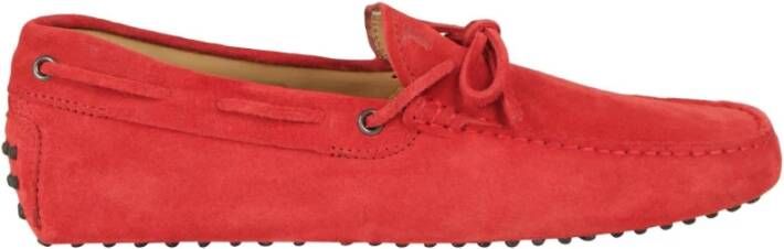 TOD'S Instappers & Slip ons Rood Heren