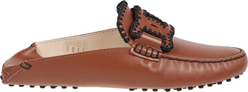 TOD'S Klompen , Bruin, Dames