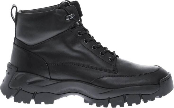 TOD'S Trekking laarzen , Zwart, Heren