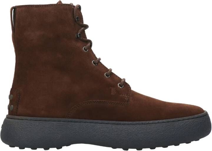 TOD'S Veterlaarzen , Bruin, Heren