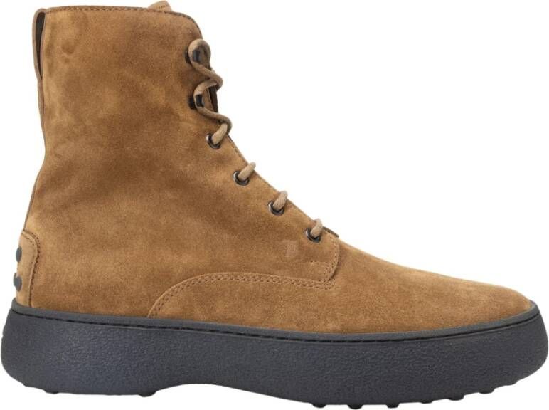 TOD'S Veterlaarzen , Bruin, Heren
