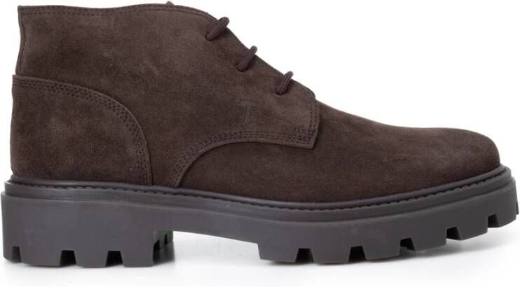 TOD'S Veterlaarzen , Bruin, Heren