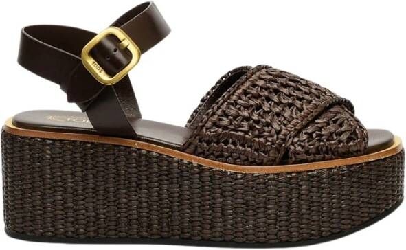 TOD'S Wiggen , Bruin, Dames