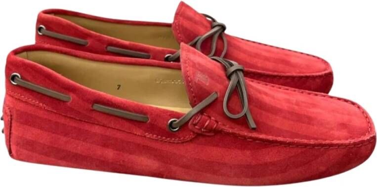 TOD'S Zeemans schoenen , Rood, Heren