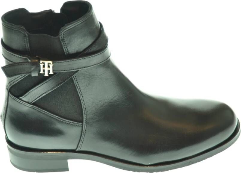 Tommy Hilfiger Enkelstoot 212Hil13 , Zwart, Dames