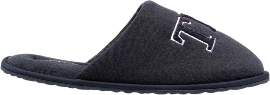 Tommy Hilfiger towelling homeslippers , Blauw, Heren