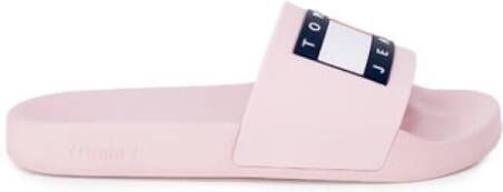 Tommy Hilfiger Jeans Women Slippers , Roze, Dames