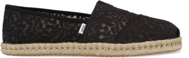 TOMS Apargata 10017846 Espadrilles , Zwart, Dames