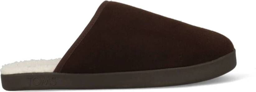 TOMS Pantoffels Harbor 10016936 Bruin , Bruin, Heren