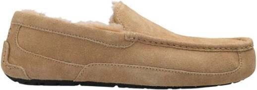 Ugg Ascot Pantoffels voor Heren in Beige,, Suede