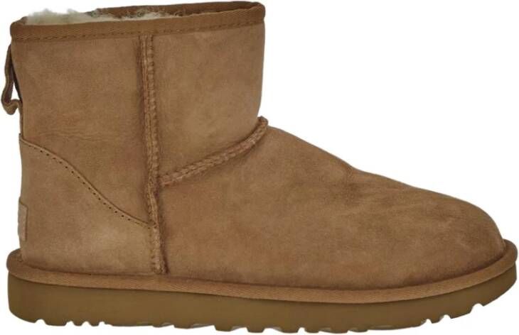 Ugg Enkel laarzen , Beige, Dames