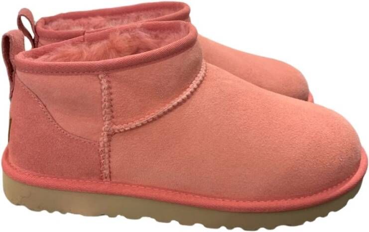 Ugg Klassieke ultra mini laarzen , Roze, Dames