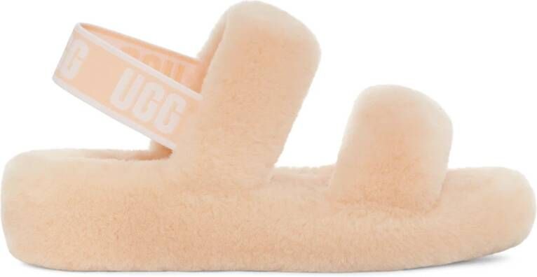 Ugg Oh Yeah shearling sandals , Beige, Dames