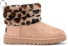 Ugg Fluff Mini Quilted Leopard Boots , Bruin, Dames online kopen