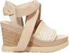 Ugg Abbot sandaal met wikkelband voor Dames in Brown online kopen