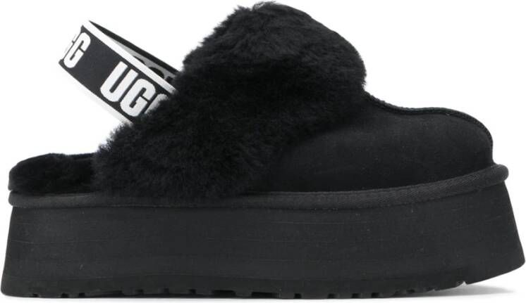 Ugg W Funkette Clogs , Zwart, Dames