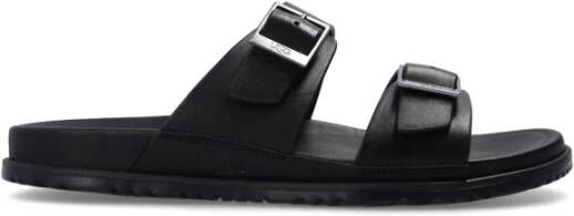 Ugg Wainscott Buckle Sandales voor Heren in Black,, Leder