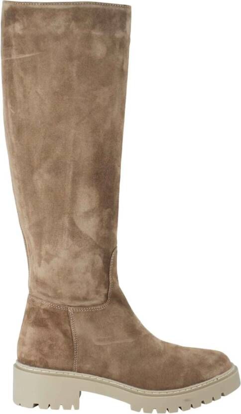 Unisa Hoge laarzen , Beige, Dames