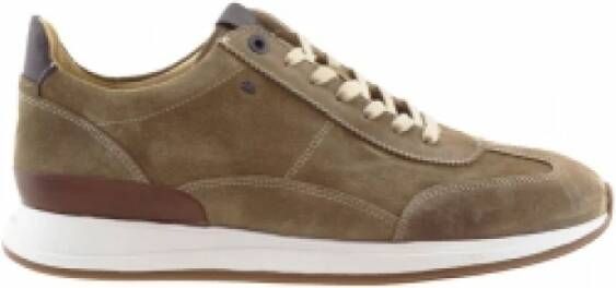 Van Bommel Sneakers , Bruin, Heren