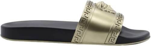 Versace Claquette Medusa , Geel, Dames