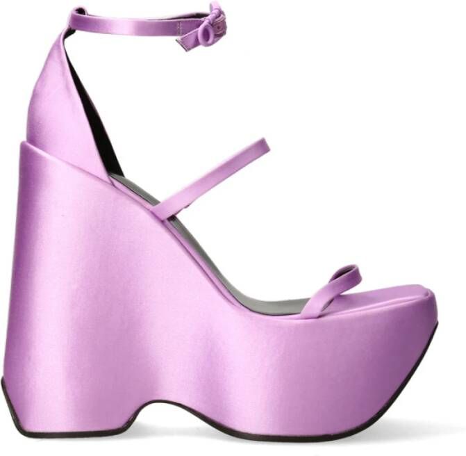 Versace Midi rokken , Paars, Dames