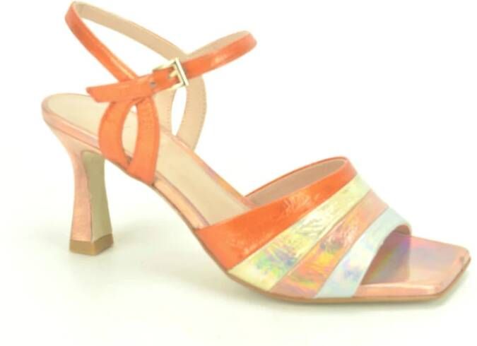 Zinda High Heel Sandals , Oranje, Dames
