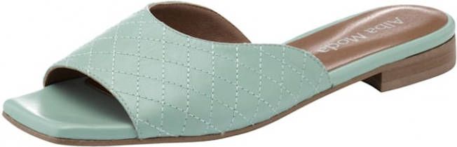 alba moda Muiltje van geitennappa Mint