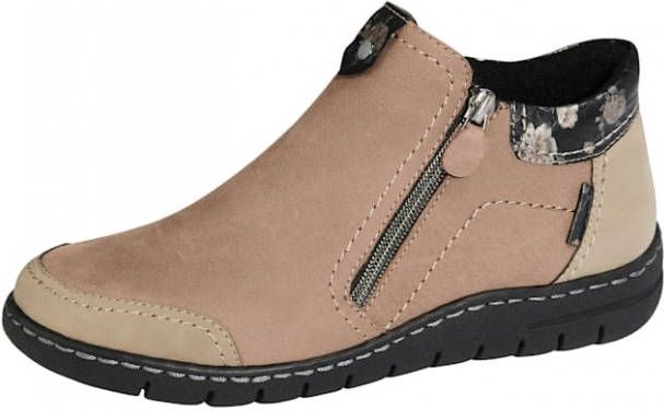 Naturläufer Enkellaarsje met elastische inzet Taupe