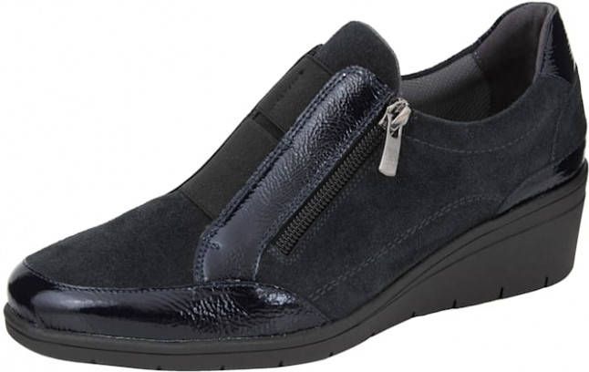 Naturläufer Instapper van een mooie leercombinatie Marine