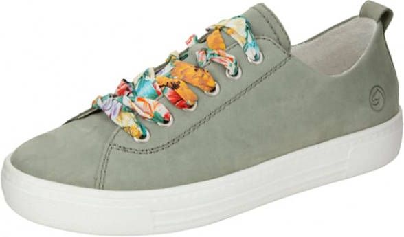 Remonte Plateausneakers met modieuze vetersluiting