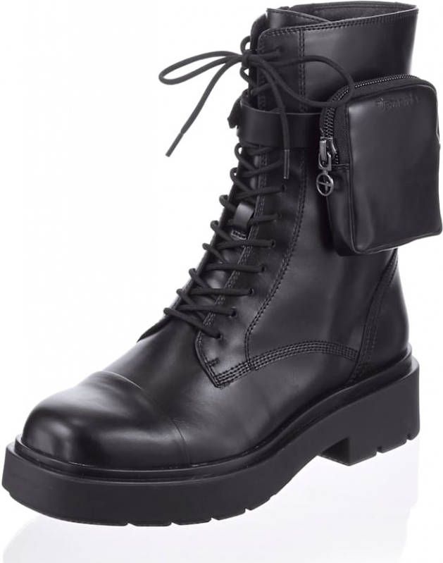 Tamaris Hoge veterschoenen Naemi met een afneembare tasje